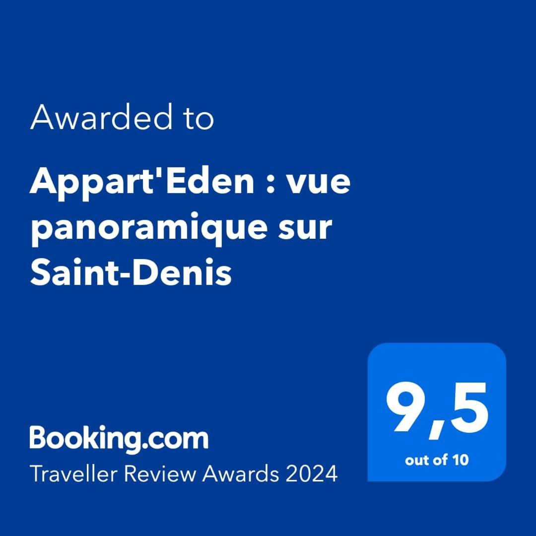 Appart'Eden : Vue Panoramique Sur Saint-Denis Sainte Clotilde Exterior photo